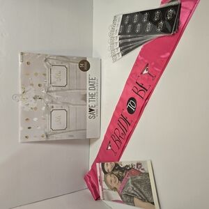 Pink Bride to Be Sash